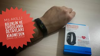 M3 Akıllı bileklik ve Lefun Health uygulaması intelligence health braclet 3 Aldım ve inceledim [upl. by Evania]