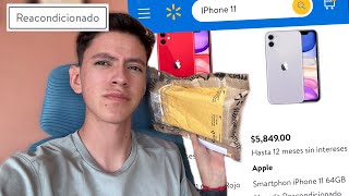 REACONDICIONADOS EN WALMART ¿ Vale la pena TELMOV   NO COMPRES iPHONE sin ver este video [upl. by Malim]