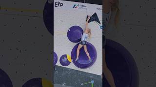 Watch out Shes about to fly😍 bouldering dyno ifsc janjagarnbret climbing [upl. by Ehrenberg]