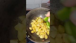 Shimla mirch aalu ki sabji recipe shrot video cooking channel [upl. by Ayo]