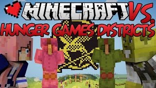 Hunger Games Districts  Minecraft VS Ep 21 [upl. by Oileve465]