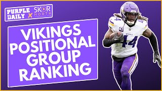 Minnesota Vikings positional power rankings [upl. by Nahum]