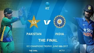 India Vs Pakistan ICC Champions Trophy Final 2017  ICC Champions Trophy Final  cricket [upl. by Ongun]