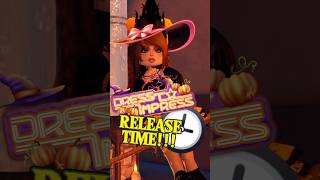 TIME amp DATE FOR THE HALLOWEEN UPDATE IN DRESS TO IMPRESS 🎃 roblox dresstoimpress [upl. by Oiramaj]