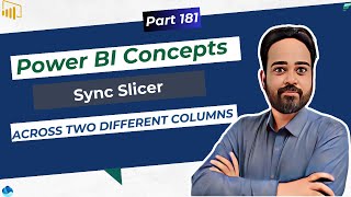 Power BI Tutorial Sync Slicers Across Different Tables and Pages Sync different columns [upl. by Batory]