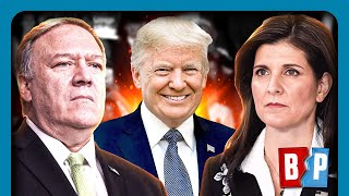 Trump BANS Nikki Haley Mike Pompeo From White House [upl. by Elirpa]