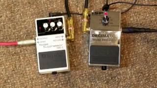 ISP Noise Decimator vs BOSS NS2 Shootout [upl. by Esmerelda668]