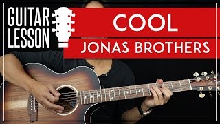 Cool Guitar Tutorial  Jonas Brothers Guitar Lesson 🎸 Easy Chords  Solo TAB [upl. by Careaga]