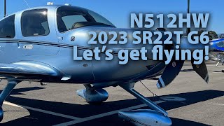 Flying the ultimate Cirrus SR22T G6 N512HW Official Cirrus Flight Training with JATO Aviation [upl. by Ydnyc]