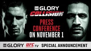 GLORY Collision Press Conference [upl. by Amihc]