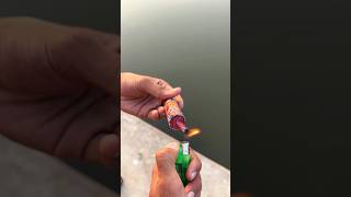 Ganga jamuna testing in water shorts crackers diwali experiment [upl. by Jaquith]