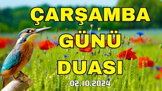 Çarşamba Günü Duası  Kalbimizi Zikrinle Doyur Allahım AMİN [upl. by Arebma299]