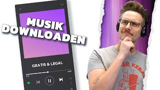 Kostenlos und legal Musik downloaden 🎧 [upl. by Nolaf]