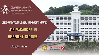 Job Vacancy 2024  SAC  Placement amp Career [upl. by Amiel79]