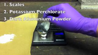 How to Make Super Powerful Flash Powder KCLO4AL [upl. by Winifield]