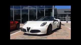 Madreperla White Alfa Romeo 4C [upl. by Gebhardt]