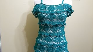 Vestido Crochet para Dama 3 de 3 [upl. by Bernie]