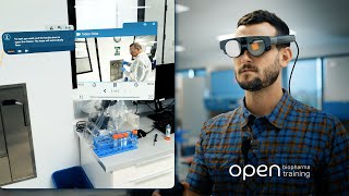 CAI and Taqtile  AR Work Instructions at OpenBio Pharma Training [upl. by Wohlen]