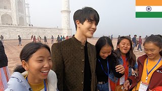 THIS WAS UNEXPECTED IN TAJ MAHAL  KOREAN DOST VLOG [upl. by Uthrop]