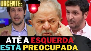 🚨URGENTE Jornalistas de esquerda acendem luzes vermelhas do desconfiômetro com atitude do Lula [upl. by Laven]