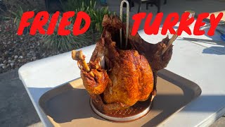 Louisiana Deep Fried Turkey How To Make A Cajun Butter Injection How To Season And How To Cook [upl. by Pappas]