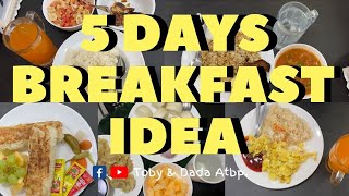 5 BREAKFAST IDEAS  FILIPINO BREAKFAST [upl. by Tenney]