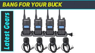 Retevis RT85 Long Range Walkie Talkies Best TwoWay Radios for Industrial Use [upl. by Barry]