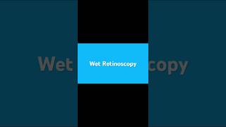 Dilated Retinoscopy 👀eyes retinoscopy optometry youtubeshorts shortvideo [upl. by Ramirol]