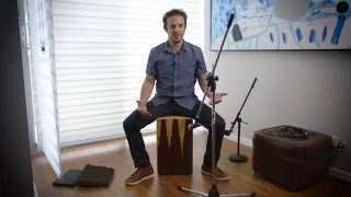 How to mic your Cajon at a Gig [upl. by Itisahc]