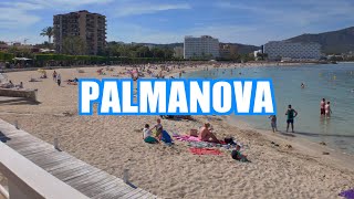 Palmanova Mallorca 🇪🇸 Walking tour☀️ 4K HDR [upl. by Aneg]