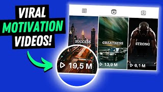 How to Create VIRAL Motivational Videos for MILLIONS of Views [upl. by Schmidt]