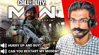 TROLLING PEOPLE IN CALL OF DUTY MW3 ft Rajesh PART 2 [upl. by Alurta]