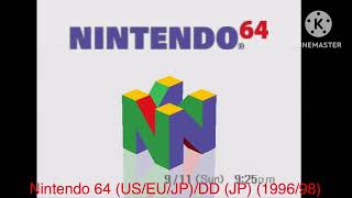 All Nintendo Consoles Startups 19832023 [upl. by Zorine777]