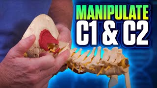 How to Manipulate the Cervical Spine AA Joint of C1C2 [upl. by Ahsaele]