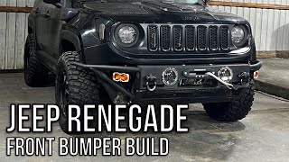 Jeep Renegade  Front Bumper Build [upl. by Miun]