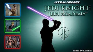 Star Wars  Jedi Academy PC walkthrough part 1 [upl. by Roxi]