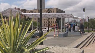 Renovations aim to enhance Lou Gehrig Plaza in the Bronx [upl. by Nylknarf]