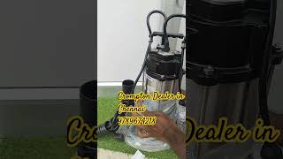 STPM 12 CROMPTON 1HP Single Phase  Crompton Greaves Sewage Submersible Pump [upl. by Onileba736]