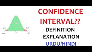 What Is Confidence Interval CI  Examples  Importance  Uses  UrduHindi [upl. by Belding]