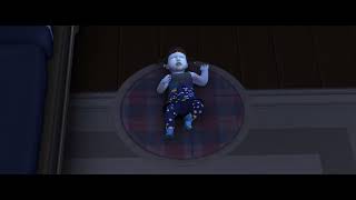 The Sims 4  Crying Alien Infant [upl. by Sairahcaz282]