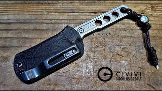 Нож последнего шанса Civivi Circulus C220122CorcoranALSurvival knifeФултанг [upl. by Rabka]