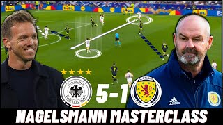 Match Analysis Germany 51 Scotland Nagelsmanns Tactical Masterclass [upl. by Frida]