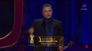 Premios TV y Novelas 2019 Alexis Ayala Mejor primer actor [upl. by Olbap]