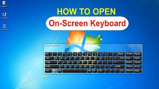 How to Open OnScreen Keyboard with Shortcut Key [upl. by Sedecrem]