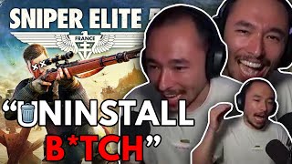 Ranton Bullies People in Sniper Elite 5 For 10 Minutes [upl. by Rosella354]