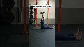 Weighted Straight Leg Situps [upl. by Andrien]