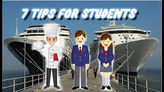 7 CRUISE SHIP CAREER TIPS FOR TOURISM HOSPITALITY MANAGEMENT HRM AT CULINARY STUDENTS [upl. by Akimit]