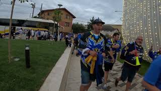 Berceni Arena inaugurat de Supercupa României la hochei [upl. by Annazus]