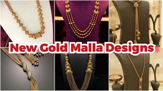 Gold Malla Designs 2024 Latest Malla Designs For BridesGold Malla Designs For Girls 2024 [upl. by Ardnoid]