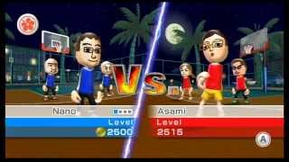 Wii Sports Resort  Basketball Under The Moonlight [upl. by Francois]